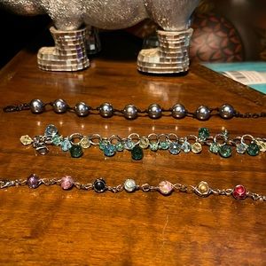 Lot of 3 beaded Bracelets